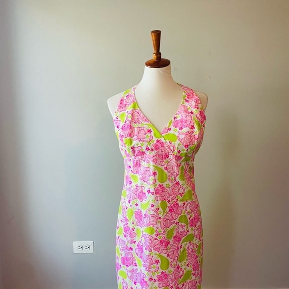 Lilly Pulitzer RARE Vintage NWT Candy Halter Dress - Picture 2 of 10